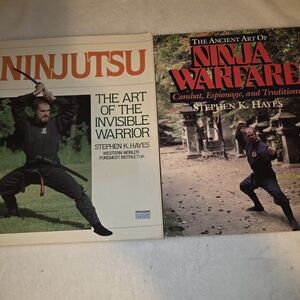 Ninjutsu and Ninja Warfare Books